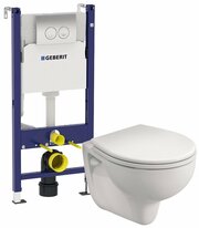 GEBERIT Duofix 458.124.21.1-K931 с горизонтальным выпуском фото