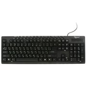 Gembird KB-8300-BL-R Black PS/2 фото