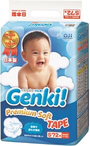 Genki Premium Soft Tape S / 72 pcs фото