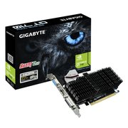 GIGABYTE GeForce GT 710 954Mhz PCI-E 2.0 2048Mb 1800Mhz 64 bit DVI HDMI HDCP Silent фото