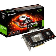 GIGABYTE GeForce GTX 1080 1784Mhz PCI-E 3.0 8192Mb 10400Mhz 256 bit DVI 3xHDMI HDCP Xtreme Gaming WATERFORCE WB фото