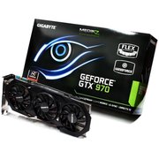 GIGABYTE GeForce GTX 970 1114Mhz PCI-E 3.0 4096Mb 7000Mhz 256 bit 2xDVI HDMI HDCP фото