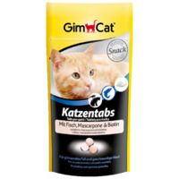 Gimcat Katzentabs с маскарпоне и биотином