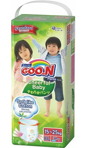 Goon Cheerful Baby XXL / 34 pcs фото