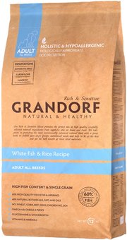 Grandorf Adult All Breed White Fish/Rice фото