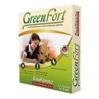 GreenFort БиоКапли от блох для собак более 25 кг (3 пипетки)