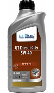 Gt oil GT Diesel City 5W-40 1 л фото