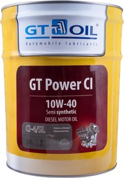 GT OIL GT Power CI 10W-40 20 л фото