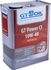 GT OIL GT Power CI 10W-40 4 л фото