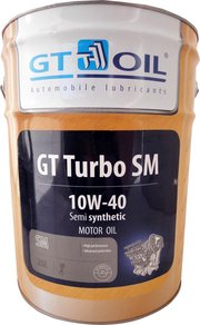 GT OIL GT Turbo SM 10W-40 20 л фото