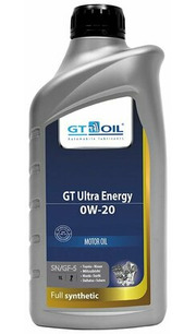 GT OIL GT Ultra Energy 0W-20 фото