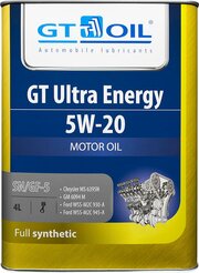 GT OIL GT Ultra Energy 5W-20 4 л фото