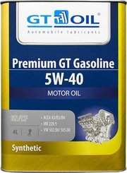 GT OIL Premium GT Gasoline 5W-40 4 л фото