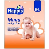 Happis подгузники 4-6 кг (64)