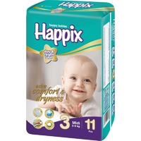 Happix Diapers 3 / 11 pcs