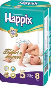 Happix Diapers 5 / 8 pcs фото