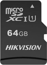 Hikvision microSDHC HS-TF-C1/64G/Adapter 64GB фото