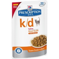 Hills PD Feline k/d Chicken Pouch 0.085 kg