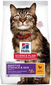 Hills SP Adult 1+ Sensitive Stomach and Skin Chicken 1.5 kg фото