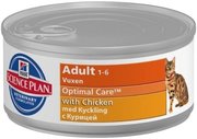 Hills SP Feline Adult Optimal Care Chicken Canned 0.085 kg фото