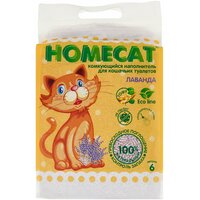 Homecat Эколайн Лаванда, 6 л