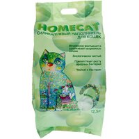 Homecat силикагелевый Яблоко, 12.5 л