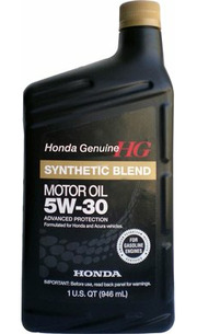 Honda Synthetic Blend 5W-30 0.946 л фото