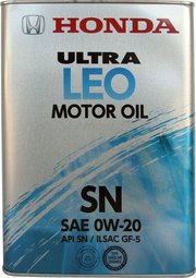 Honda Ultra LEO SN 0W-20 4 л фото