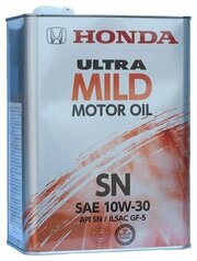 Honda Ultra Mild 10W30 SN фото