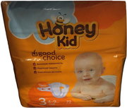 Honey Kid Diapers Midi 3 / 72 pcs фото