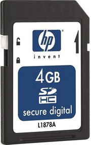 HP SDHC Class 4 4Gb фото