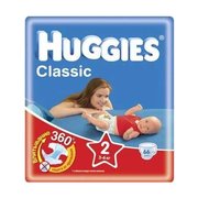 HUGGIES Classic 3-6 кг (66) фото