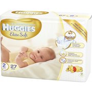 HUGGIES Elite Soft NewBorn 4-7 кг (27) фото