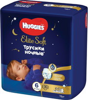 Huggies Elite Soft Overnites 6 / 16 pcs фото