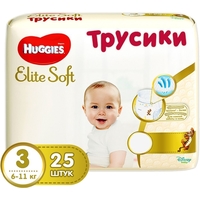 Huggies Elite Soft Pants 3 / 25 pcs