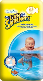 Huggies Little Swimmers 2-3 / 12 pcs фото