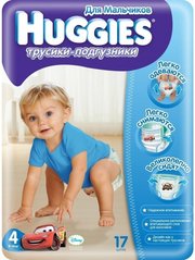 Huggies Pants Boy 4 / 17 pcs фото