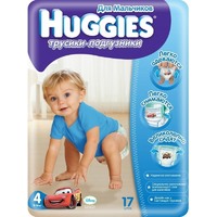 Huggies Pants Boy 4 / 17 pcs