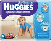 Huggies Pants Boy 4 / 34 pcs фото