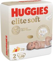 Huggies подгузники Elite Soft 4-6 кг (20 шт) фото