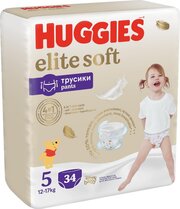 Huggies трусики Elite Soft 12-17 кг (34 шт) фото