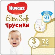 Huggies трусики Elite Soft 6-11 кг (72 шт) фото