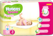 Huggies Трусики-подгузники 3 для девочек фото