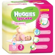 HUGGIES Трусики-подгузники для девочек 7-11 кг (19) фото