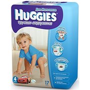 HUGGIES Трусики-подгузники для мальчиков 9-14 кг (17) фото