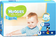 Huggies Ultra Comfort 4 для мальчиков фото