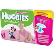 HUGGIES Ultra Comfort Girl 10-16 кг (68) фото