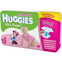 Huggies Ultra Comfort Girl 10-16 кг (68)