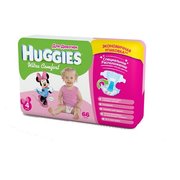 HUGGIES Ultra Comfort Girl 8-14 кг (66) фото