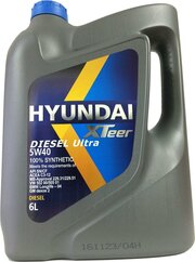 Hyundai XTeer Diesel Ultra 5W-40 6 л фото